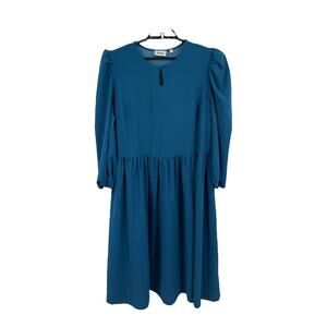 Leota dress keyhole Iman blue size 2X